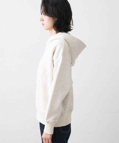 Dessin / デッサン パーカー | 【ユニセックス/洗える】ネップ裏毛フーディートレーナー | 詳細14