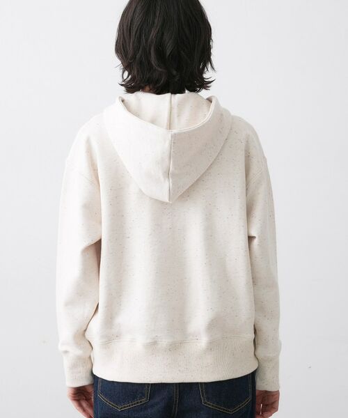 Dessin / デッサン パーカー | 【ユニセックス/洗える】ネップ裏毛フーディートレーナー | 詳細15