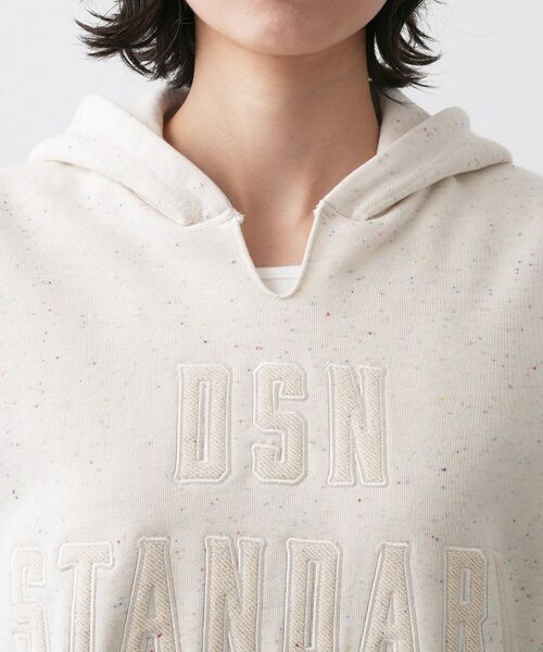 Dessin / デッサン パーカー | 【ユニセックス/洗える】ネップ裏毛フーディートレーナー | 詳細16