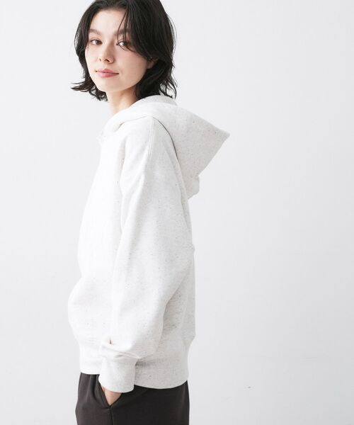 Dessin / デッサン パーカー | 【ユニセックス/洗える】ネップ裏毛フーディートレーナー | 詳細2