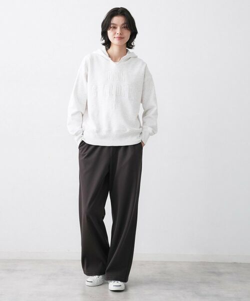 Dessin / デッサン パーカー | 【ユニセックス/洗える】ネップ裏毛フーディートレーナー | 詳細3
