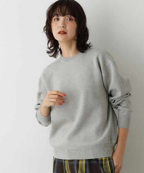 Dessin/デッサン 【ユニセックス/洗える】コットンカシミヤブレンドセーター グレー(012) 04(LL) Dessin/デッサン 【ユニセックス/洗える】コットンカシミヤブレンドセーター グレー(012) 04(LL)