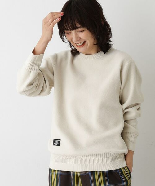 Dessin / デッサン ニット・セーター | 【ユニセックス/洗える】ミニモールニット(アイボリー(004))