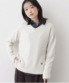 Dessin / デッサン ニット・セーター | ウールカシミヤVネック