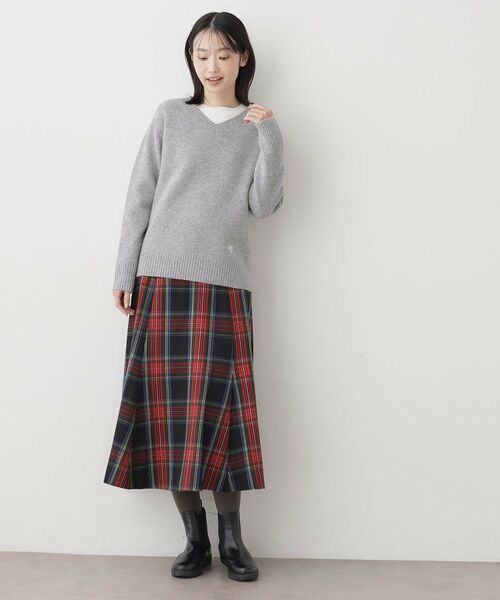 Dessin / デッサン ニット・セーター | ウールカシミヤVネック | 詳細11