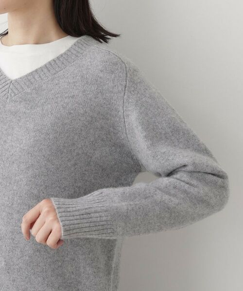 Dessin / デッサン ニット・セーター | ウールカシミヤVネック | 詳細17