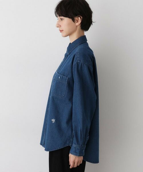 Dessin / デッサン シャツ・ブラウス | 【ユニセックス/洗える】10OZコットンデニムシャツ | 詳細10