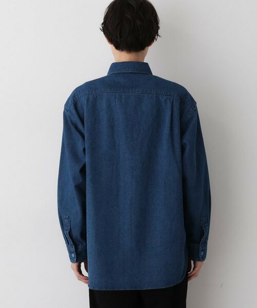 Dessin / デッサン シャツ・ブラウス | 【ユニセックス/洗える】10OZコットンデニムシャツ | 詳細11
