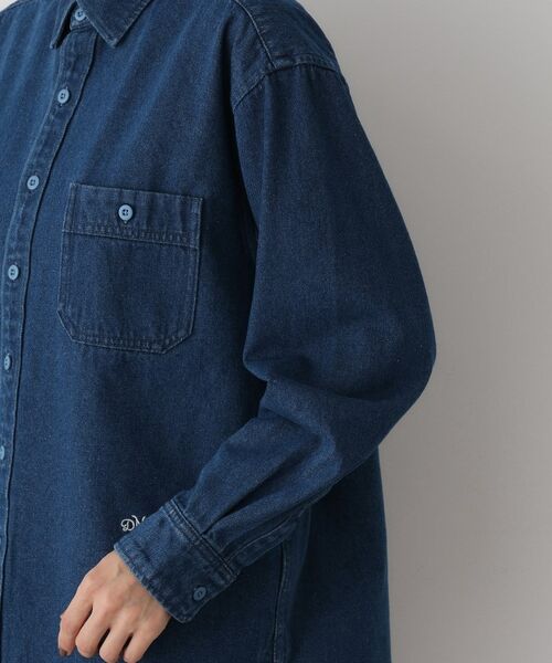 Dessin / デッサン シャツ・ブラウス | 【ユニセックス/洗える】10OZコットンデニムシャツ | 詳細13