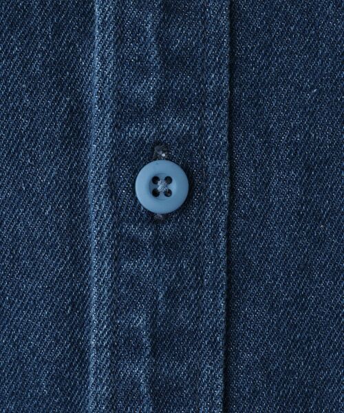 Dessin / デッサン シャツ・ブラウス | 【ユニセックス/洗える】10OZコットンデニムシャツ | 詳細15