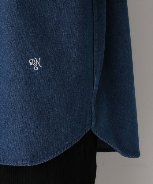 Dessin / デッサン シャツ・ブラウス | 【ユニセックス/洗える】10OZコットンデニムシャツ | 詳細16