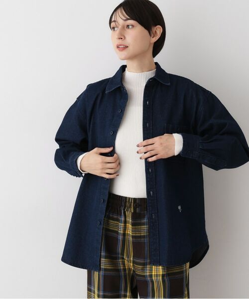 Dessin / デッサン シャツ・ブラウス | 【ユニセックス/洗える】10OZコットンデニムシャツ | 詳細2