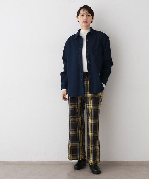 Dessin / デッサン シャツ・ブラウス | 【ユニセックス/洗える】10OZコットンデニムシャツ | 詳細3