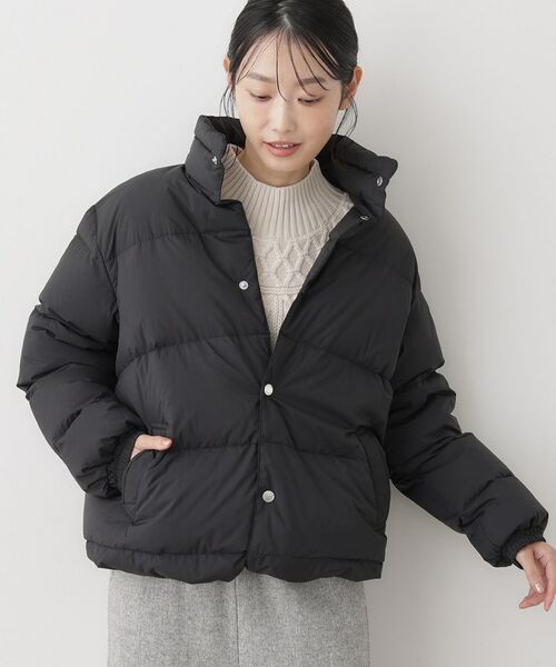 Dessin / デッサン ダウンジャケット・ベスト | 【ユニセックス/軽量】ライトダウンコート(ブラック(019))