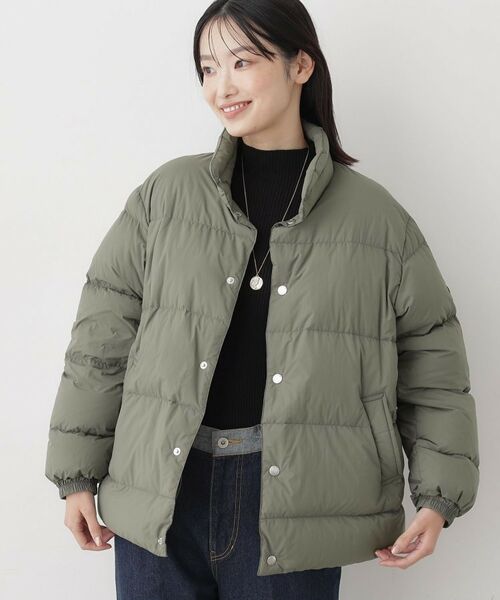 Dessin / デッサン ダウンジャケット・ベスト | 【ユニセックス/軽量】ライトダウンコート(オリーブグリーン(026))