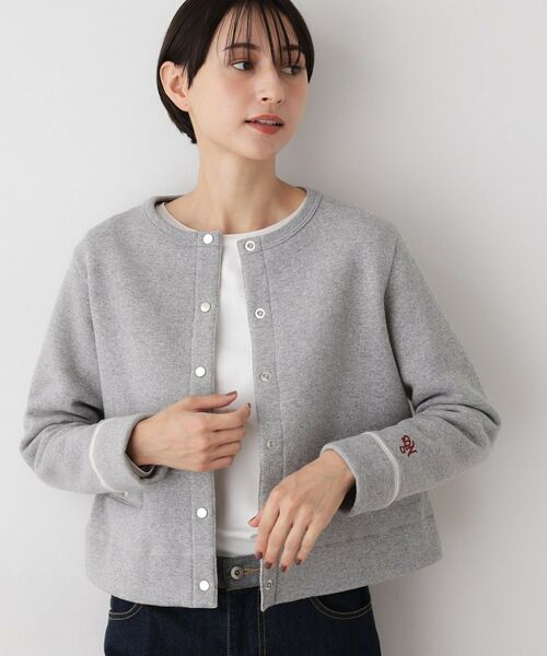 Dessin / デッサン カーディガン・ボレロ | 【日本製/洗える】吊り裏毛カーディガン | 詳細1