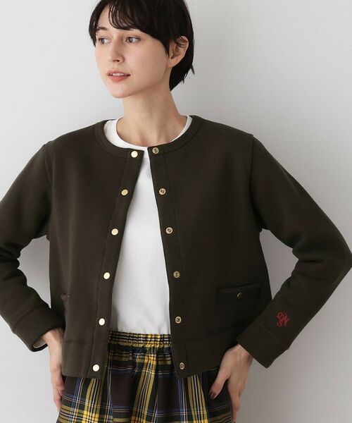 Dessin / デッサン カーディガン・ボレロ | 【日本製/洗える】吊り裏毛カーディガン | 詳細10