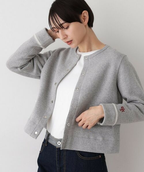 Dessin / デッサン カーディガン・ボレロ | 【日本製/洗える】吊り裏毛カーディガン | 詳細2