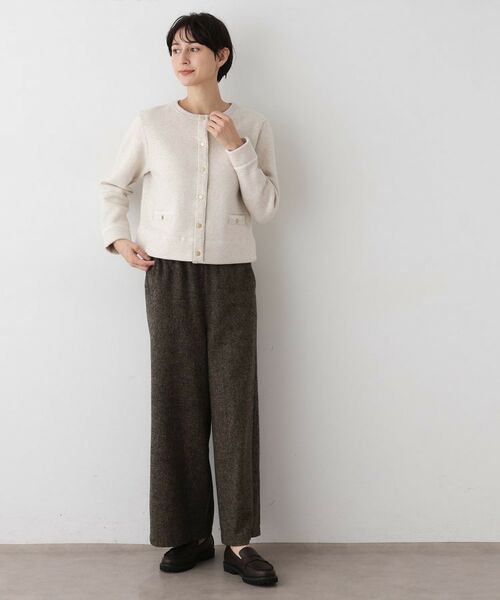 Dessin / デッサン カーディガン・ボレロ | 【日本製/洗える】吊り裏毛カーディガン | 詳細7