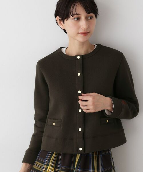 Dessin / デッサン カーディガン・ボレロ | 【日本製/洗える】吊り裏毛カーディガン | 詳細9