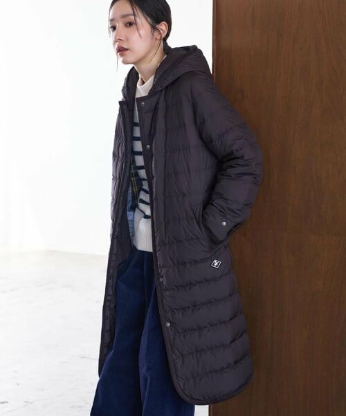 Dessin/デッサン 【撥水・2WAY】ミュラーダウンコートロング丈 ブラウン(044) 02(M) Dessin/デッサン 【撥水・2WAY】ミュラーダウンコートロング丈 ブラウン(044) 02(M)