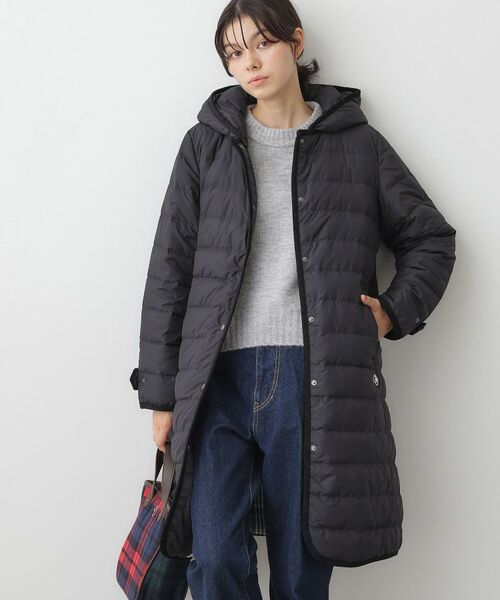 Dessin/デッサン 【撥水・2WAY】ミュラーダウンコートロング丈 ネイビー(094) 03(L) Dessin/デッサン 【撥水・2WAY】ミュラーダウンコートロング丈 ネイビー(094) 03(L)