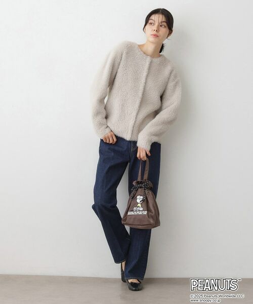 Dessin / デッサン トートバッグ | PEANUTSサテン巾着トートBAG | 詳細4