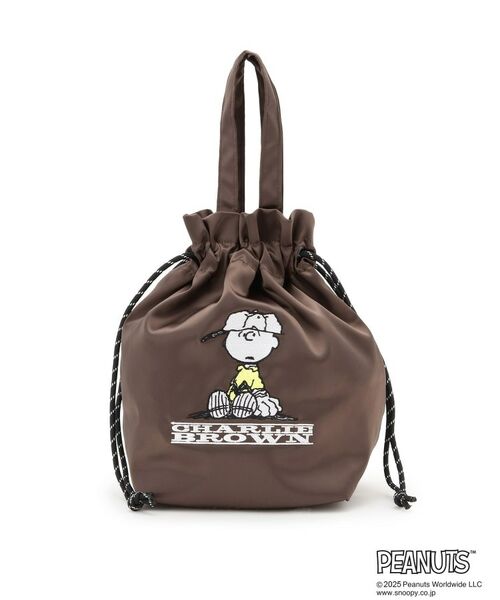Dessin / デッサン トートバッグ | PEANUTSサテン巾着トートBAG | 詳細6