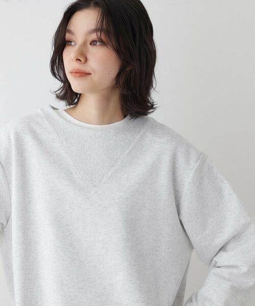 Dessin / デッサン スウェット | 【洗える】ガゼットミニ裏毛プルオ-バー | 詳細1