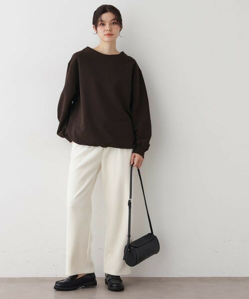 Dessin / デッサン スウェット | 【洗える】ガゼットミニ裏毛プルオ-バー | 詳細11
