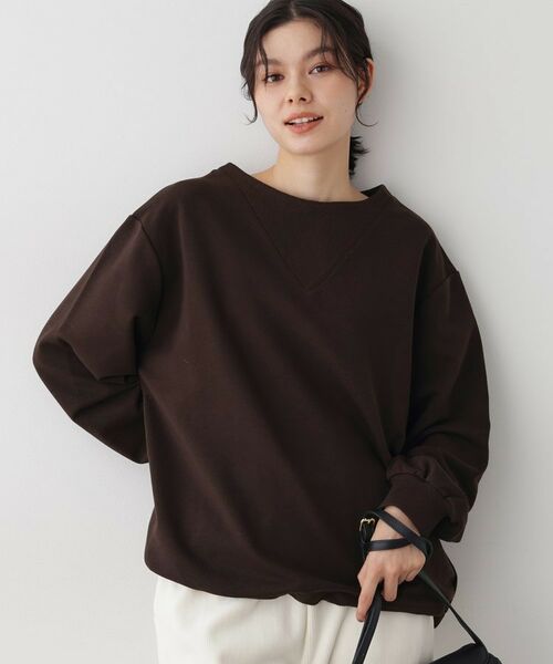 Dessin / デッサン スウェット | 【洗える】ガゼットミニ裏毛プルオ-バー | 詳細9