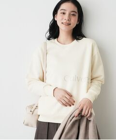 Dessin / デッサン スウェット | 【洗える】裏起毛ロゴスウェット