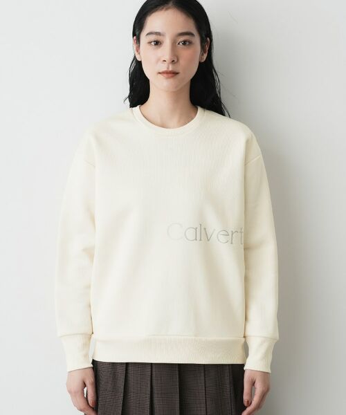 Dessin / デッサン スウェット | 【洗える】裏起毛ロゴスウェット | 詳細13