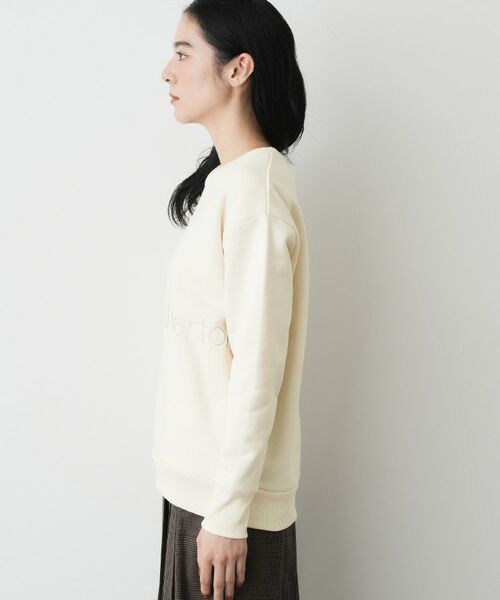 Dessin / デッサン スウェット | 【洗える】裏起毛ロゴスウェット | 詳細14