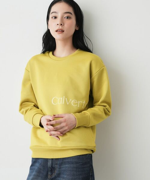 Dessin / デッサン スウェット | 【洗える】裏起毛ロゴスウェット | 詳細5