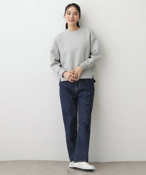 Dessin / デッサン カットソー | 【洗える】バックヘンリーソフトボンディングカットソー | 詳細3