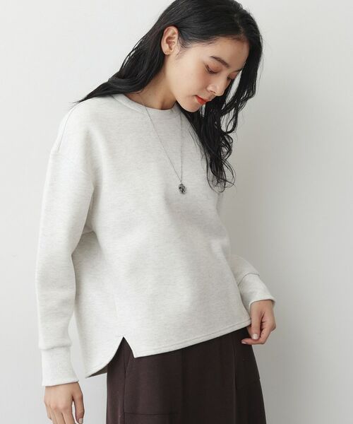 Dessin / デッサン カットソー | 【洗える】バックヘンリーソフトボンディングカットソー | 詳細5