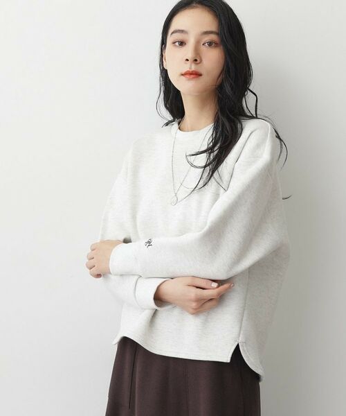 Dessin / デッサン カットソー | 【洗える】バックヘンリーソフトボンディングカットソー | 詳細6