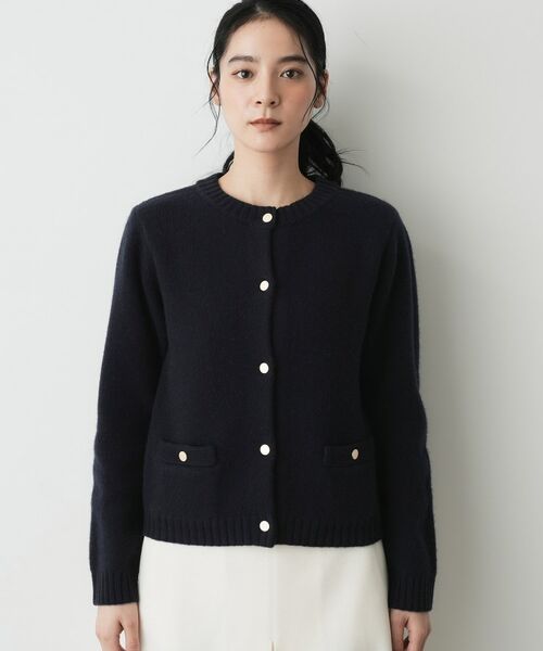 Dessin / デッサン カーディガン・ボレロ | ウールカシミヤカーディガン | 詳細13