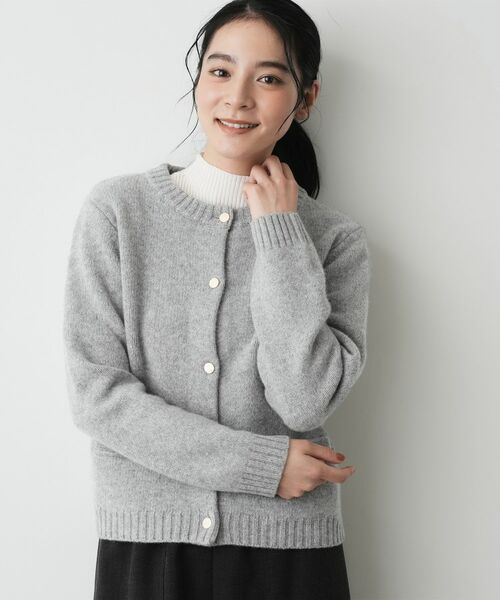 Dessin / デッサン カーディガン・ボレロ | ウールカシミヤカーディガン | 詳細5