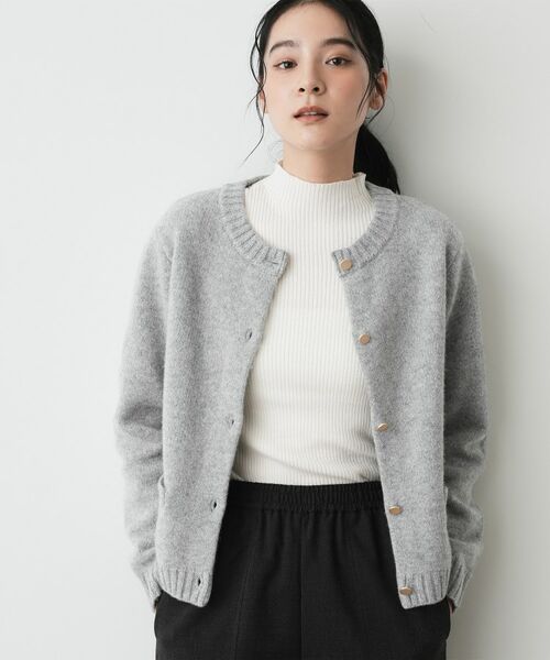 Dessin / デッサン カーディガン・ボレロ | ウールカシミヤカーディガン | 詳細6