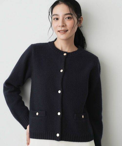 Dessin / デッサン カーディガン・ボレロ | ウールカシミヤカーディガン | 詳細9