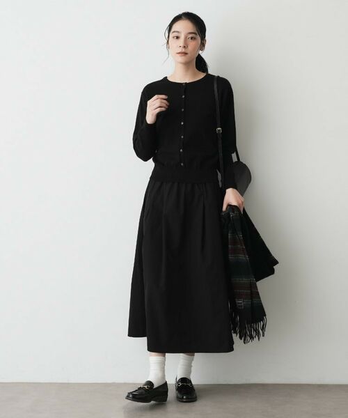 Dessin / デッサン ロング・マキシ丈ワンピース | 【1枚着/2WAY】ドッキングワンピース | 詳細1