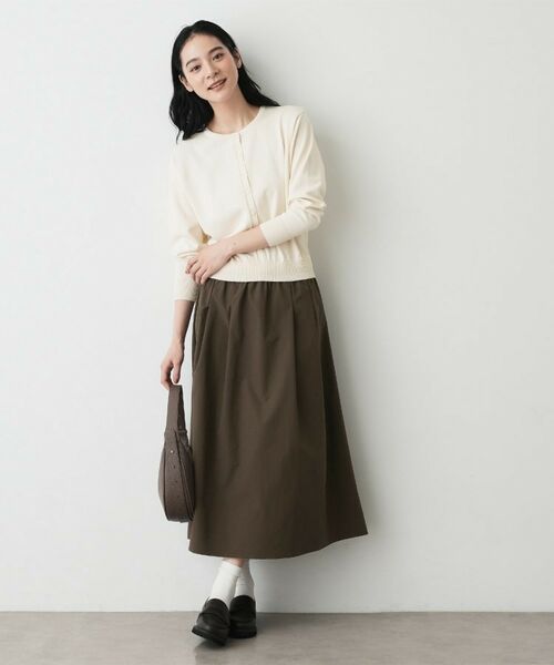 Dessin / デッサン ロング・マキシ丈ワンピース | 【1枚着/2WAY】ドッキングワンピース | 詳細10