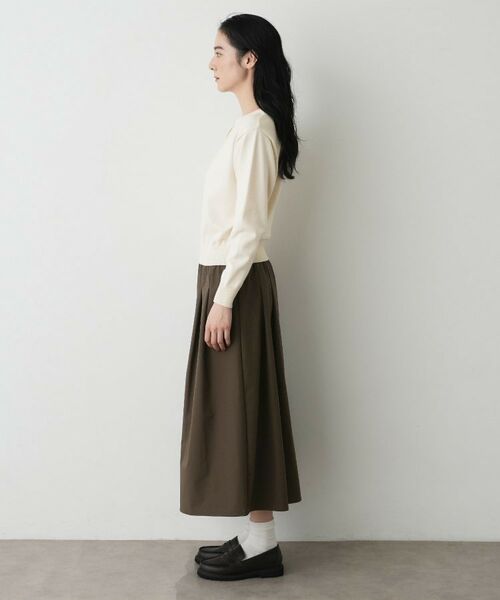 Dessin / デッサン ロング・マキシ丈ワンピース | 【1枚着/2WAY】ドッキングワンピース | 詳細17