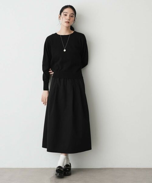 Dessin / デッサン ロング・マキシ丈ワンピース | 【1枚着/2WAY】ドッキングワンピース | 詳細3