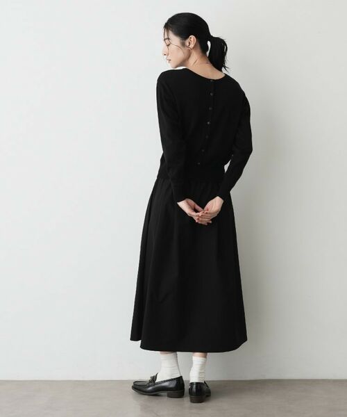 Dessin / デッサン ロング・マキシ丈ワンピース | 【1枚着/2WAY】ドッキングワンピース | 詳細4