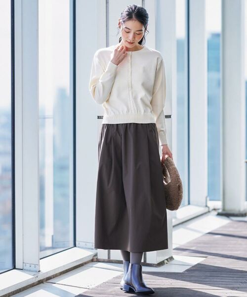 Dessin / デッサン ロング・マキシ丈ワンピース | 【1枚着/2WAY】ドッキングワンピース | 詳細8