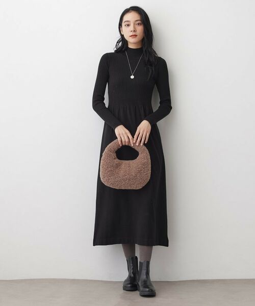 Dessin / デッサン セットアップ | 【2点セット・洗える】シャギーベストニットワンピース | 詳細10