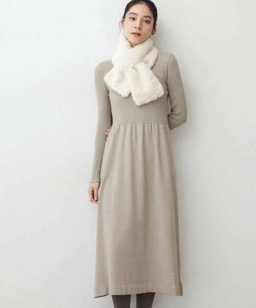 Dessin / デッサン セットアップ | 【2点セット・洗える】シャギーベストニットワンピース | 詳細14